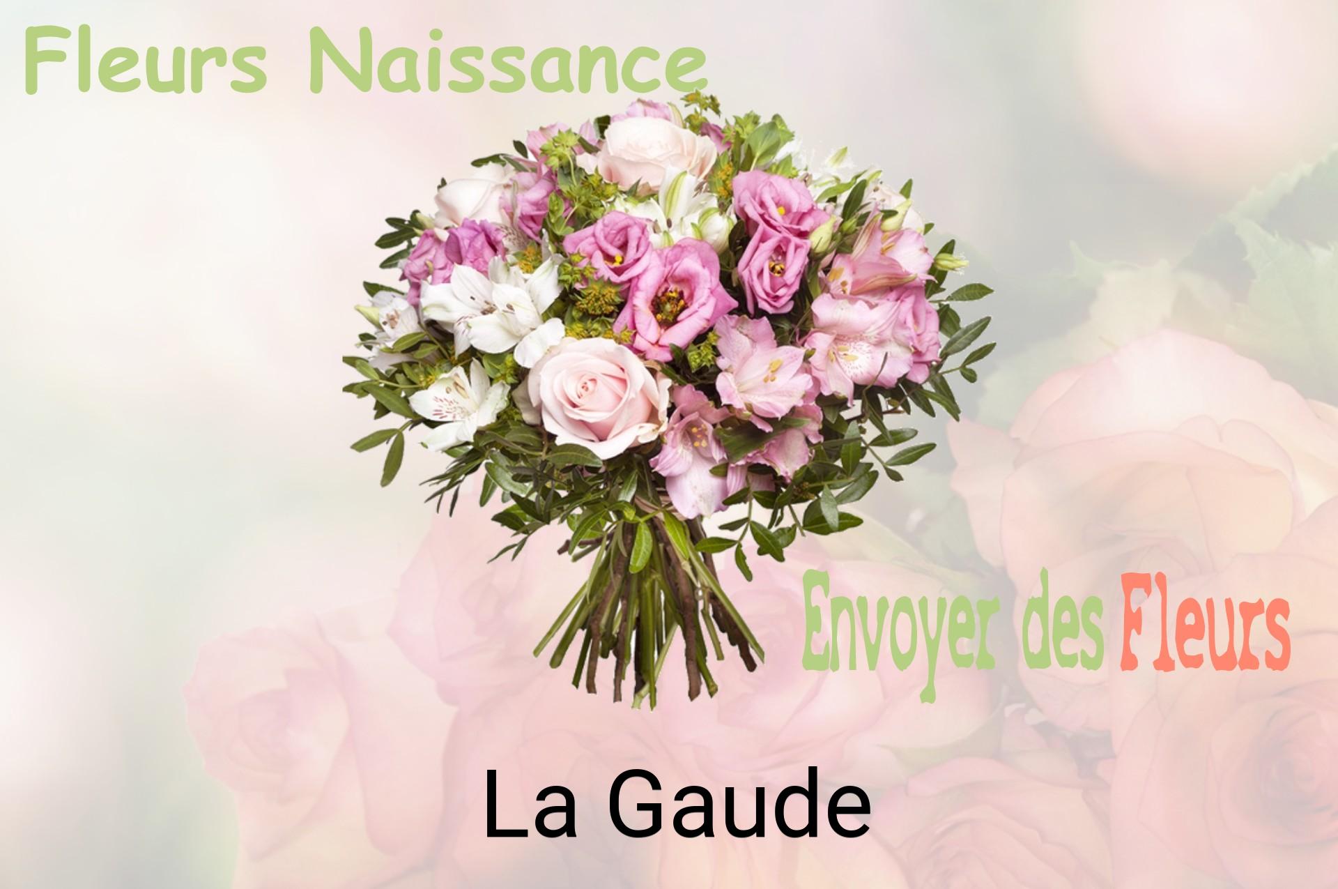 Bouquet de fleurs de naissance livré à La Gaude